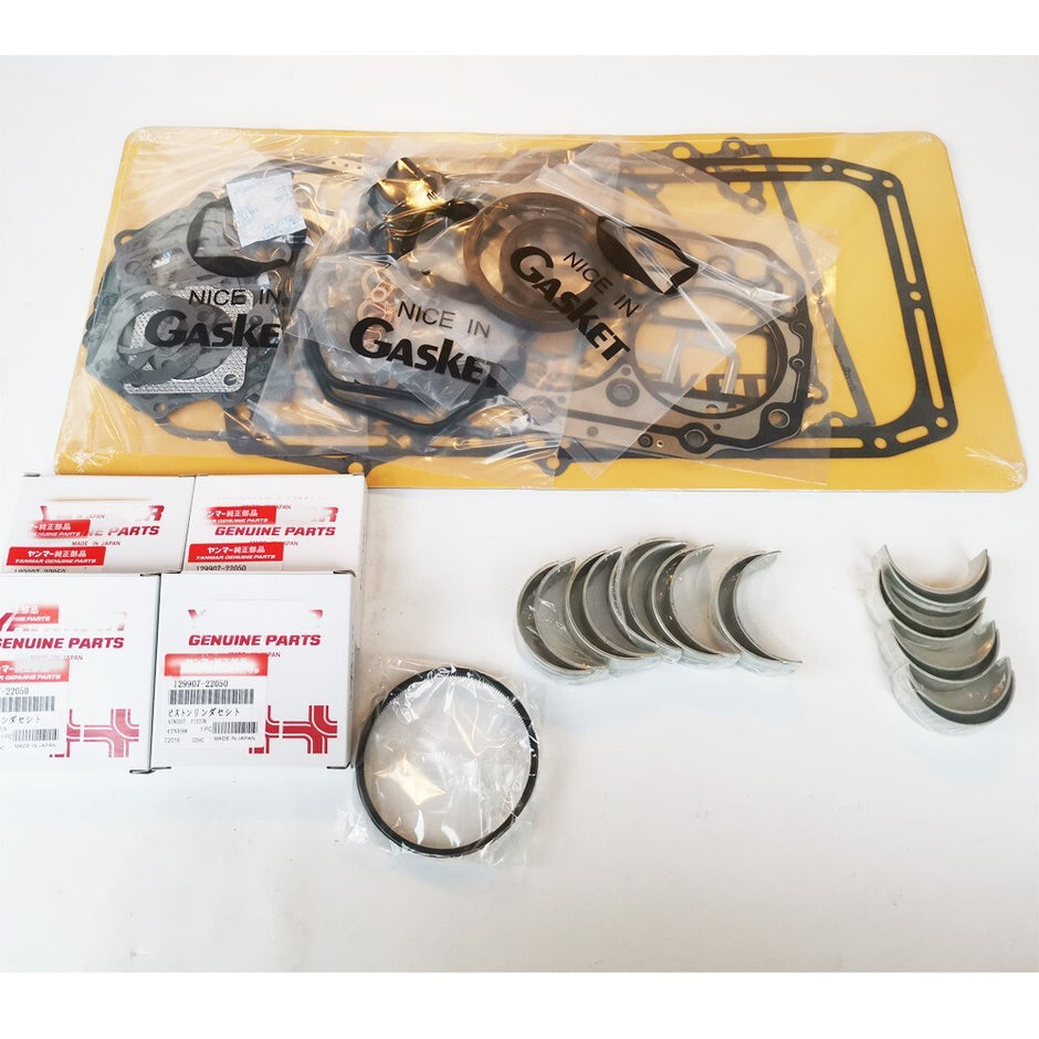 4LHA 4LH-HTE 4LH Piston ring Gasket Kit Bearing FOR YANMAR MARINE