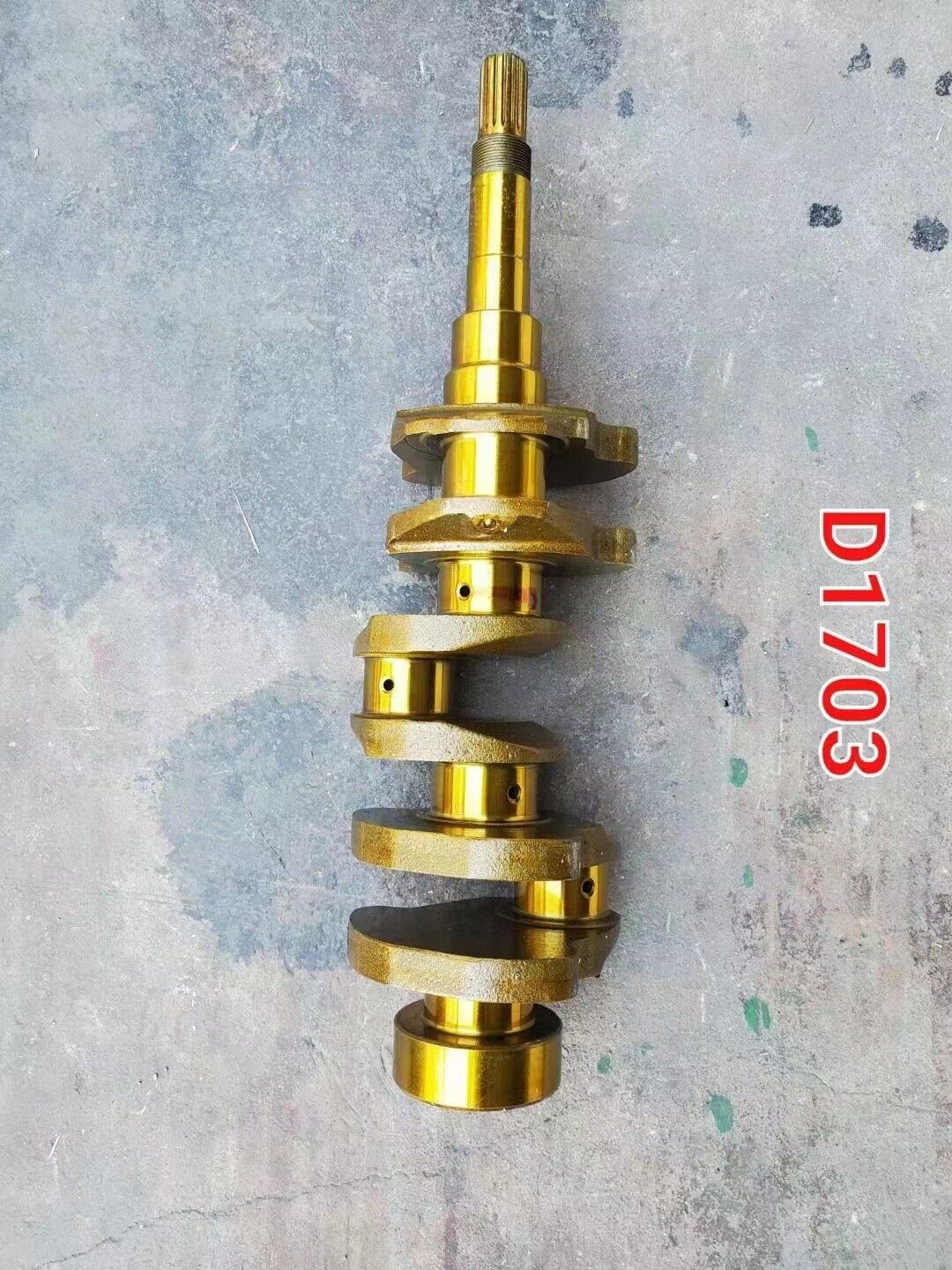 For KUBOTA D1703 crankshaft rebuild overhaul kit gasket + piston ring + bearing