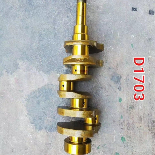 For KUBOTA D1703 crankshaft rebuild overhaul kit gasket + piston ring + bearing