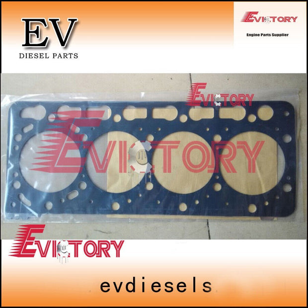 For Kubota V3600 rebuild kit piston ring cylinder head gasket M95S M105S Tractor