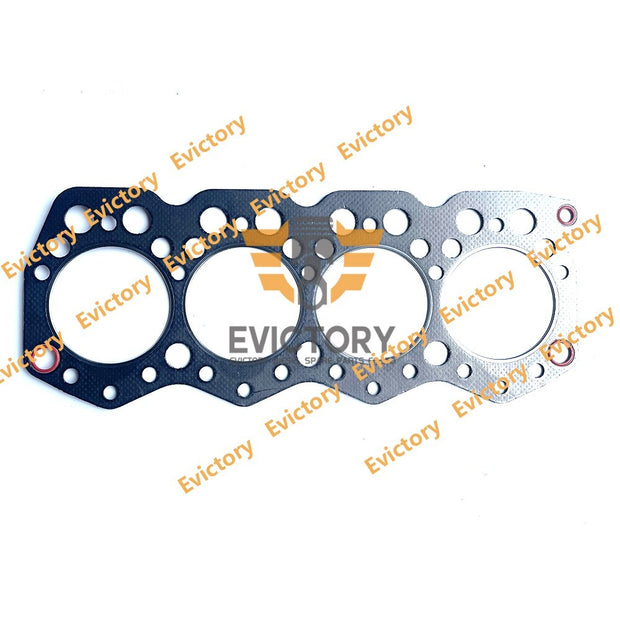 For Mitsubishi  S4SD S4SDT repair kit piston ring cylinder head gasket kit