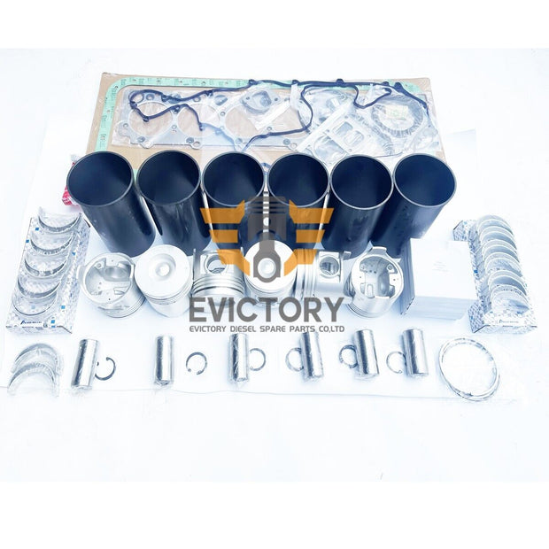 for ISUZU 6HH1 12V rebuild kit piston ring liner gasket bearing