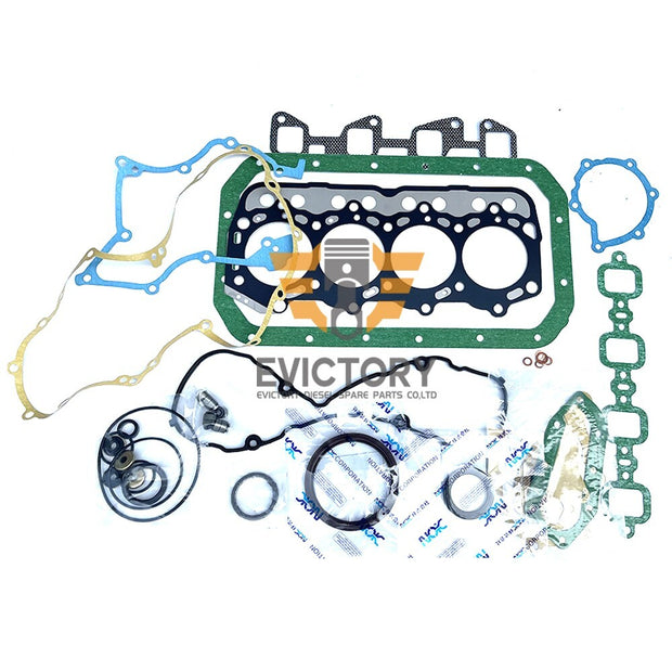 for ISUZU 4BD1T 4BD1 rebuild overhaul kit piston + ring + bearing +gasket +valve