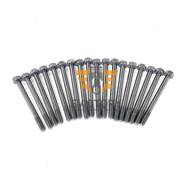 18 pcs V1305 cylinder head bolt FOR KUBOTA engine parts F3060 TRACTOR