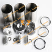 For KUBOTA engine D1803 rebuild overhaul kit piston liner gasket bearing set