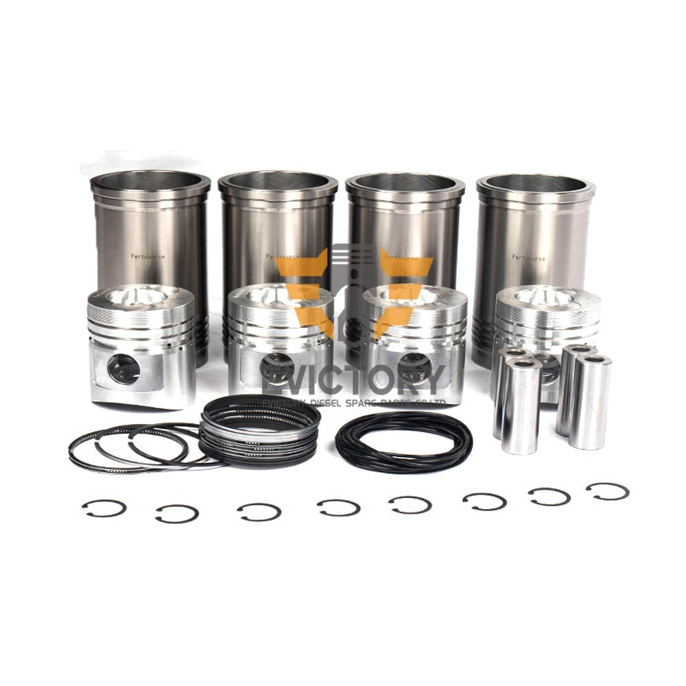 For YUNNEI 4100QBZL Rebuild overhaul Kit Piston ring liner  head gasket bearing
