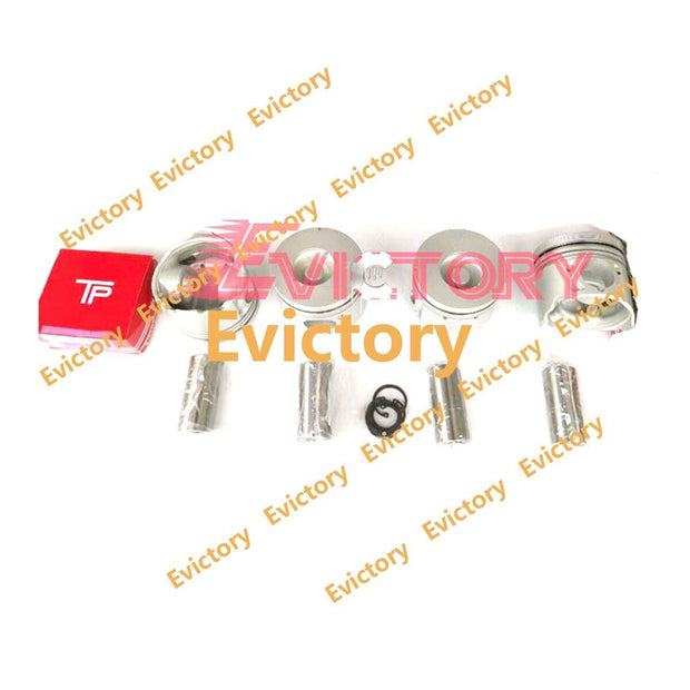 For Isuzu 4JG1-T 4JG1 4JG1T rebuild kit piston ring cylinder head gasket kit