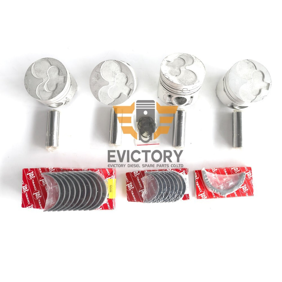 Forklift SD25 rebuild overhaul kit piston + ring + crankshaft conrod bearing