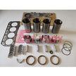 for YANMAR 4TNE78 4TNE78A 4TN78E rebuild kit piston+ring+liner+gasket+bearing