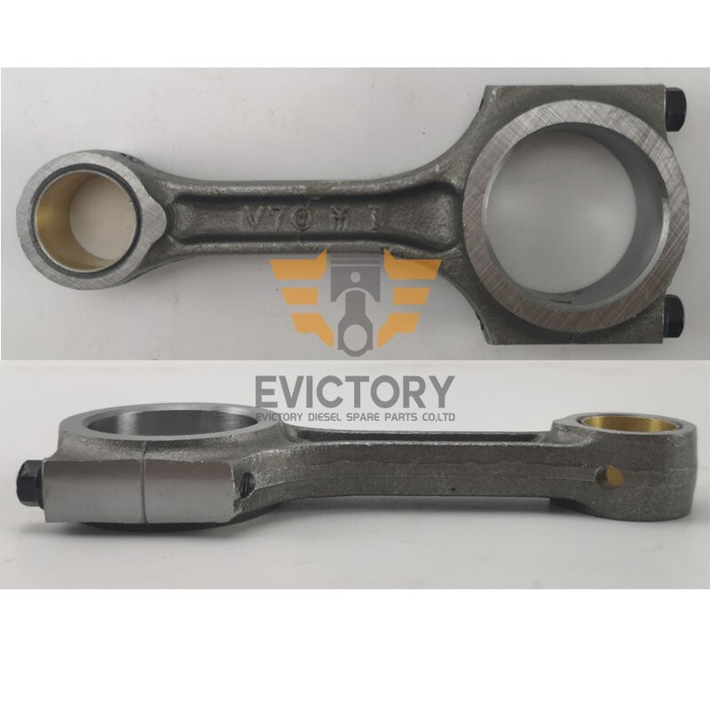 For YANMAR 3TNV70-ASA 3TNV70 rebuild kit Crankshaft + engine bearing+3pcs conrod