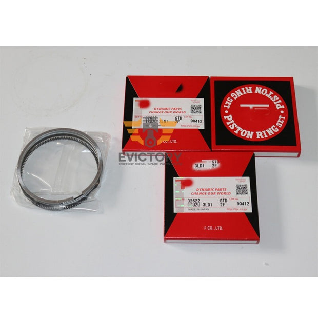 for Isuzu 3AD1 overhaul rebuild kit piston ring + engine full gasket kit