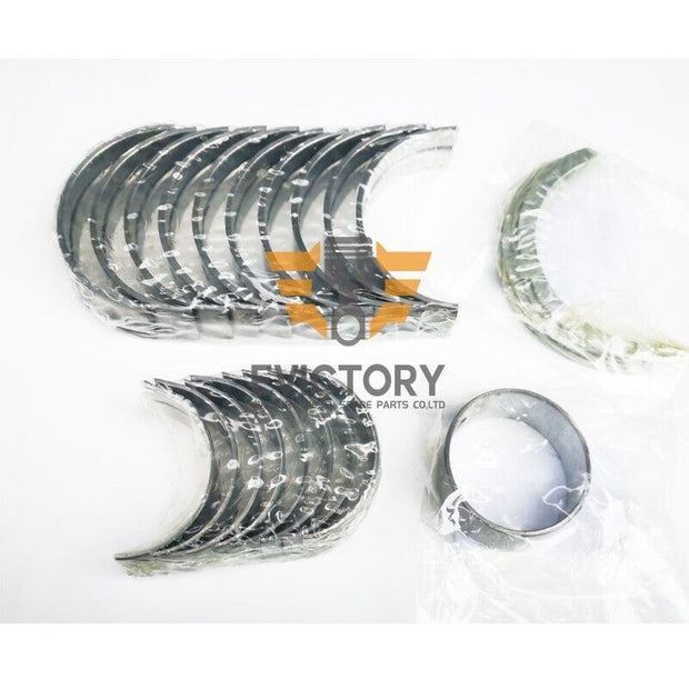 Fit for KUBOTA D1803 Crankshaft 1G840-230 + main bearing +connecting rod bearing