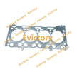 For KUBOTA V3307T V3307 rebuild overhaul kit piston+ ring + cylinder head gasket