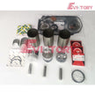 For Isuzu 3KR1 overhaul rebuild kit piston ring gakset cylinder liner all bearin