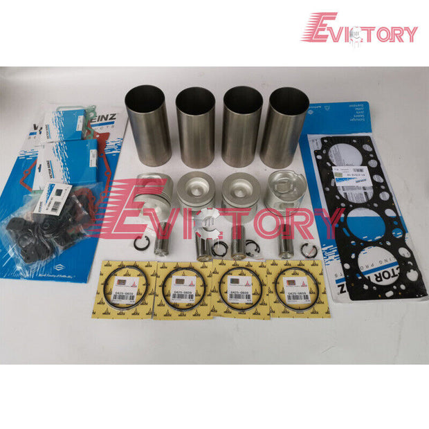 For Volvo D4D connecting con rod overhaul kit gasket piston ring bearing liner