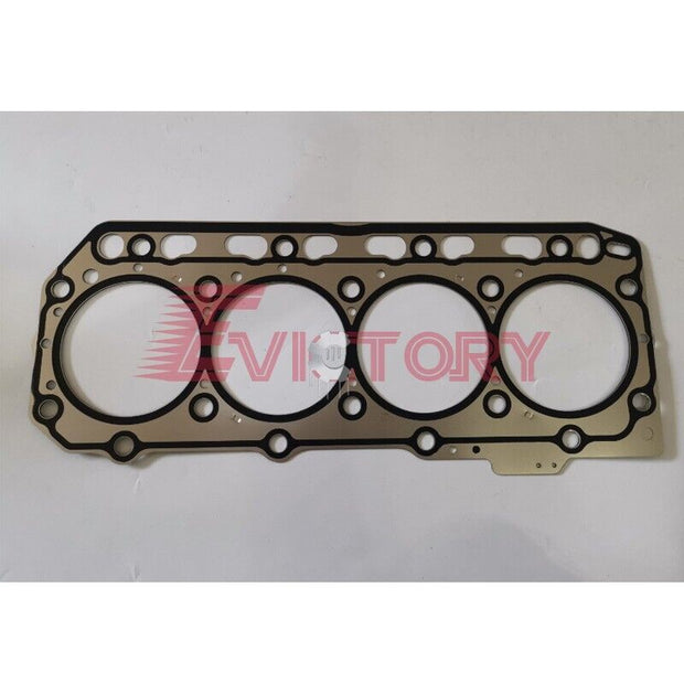 For Yanmar 4TNV84 4TNV88 4D88E 4TNE88 cylinder head assy with head gasket kit
