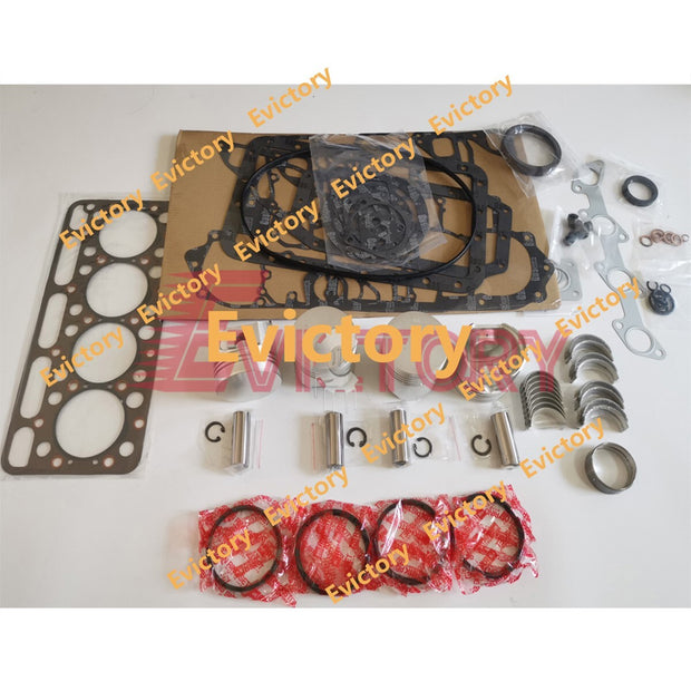 For KUBOTA V1902BH V1902 rebuild kit Engine KH20 KH151 KH101 Excavator