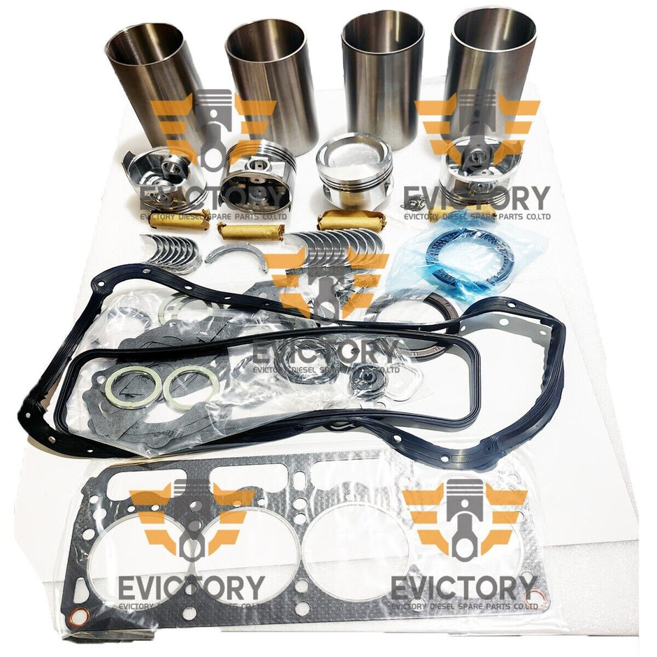 For forklift TOYOTA 5K rebuild kit piston liner ring bearing full gasket kit