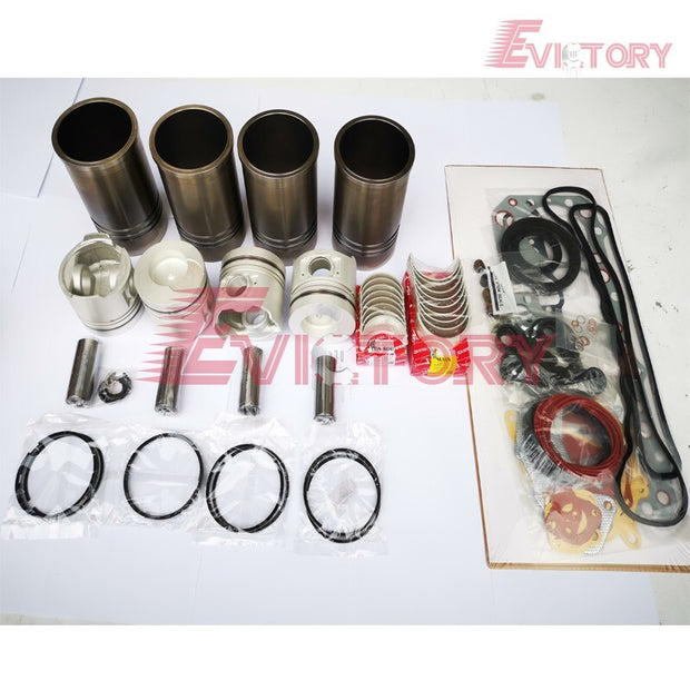For NISSAN FD35 FD35-T FD35T overhaul kit gasket cylinder liner piston bearing