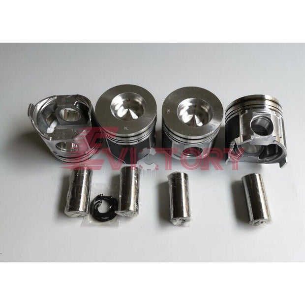 For YANMAR 4TN106 4D106 S4D106 S4D106E rebuild kit piston ring big small bearing