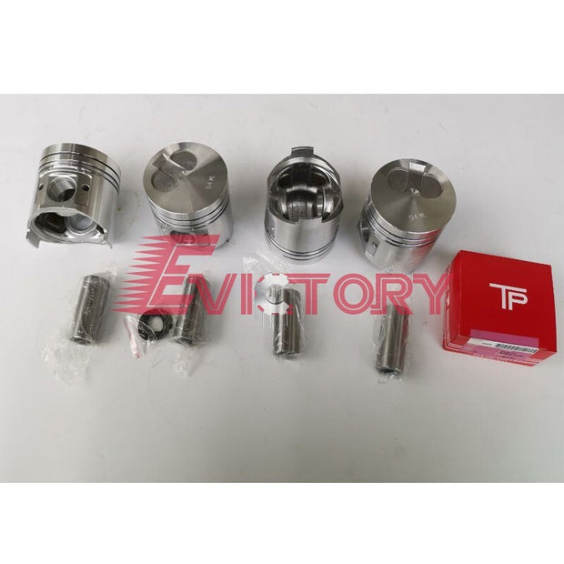 4D94E 4TNE94 rebuild kit for yanmar piston + ring + crankshaft conrod bearings