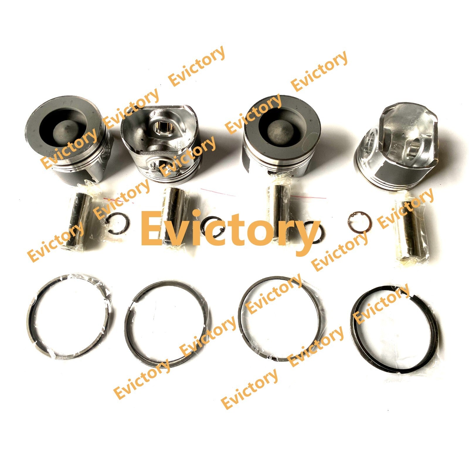 For Kubota V3800T V3800DI V3800-DI-T V3800 Piston + ring + full gasket kit