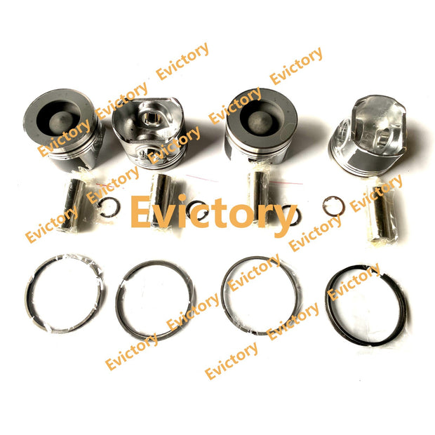 For Kubota V3800T V3800DI V3800-DI-T V3800 Piston + ring + full gasket kit