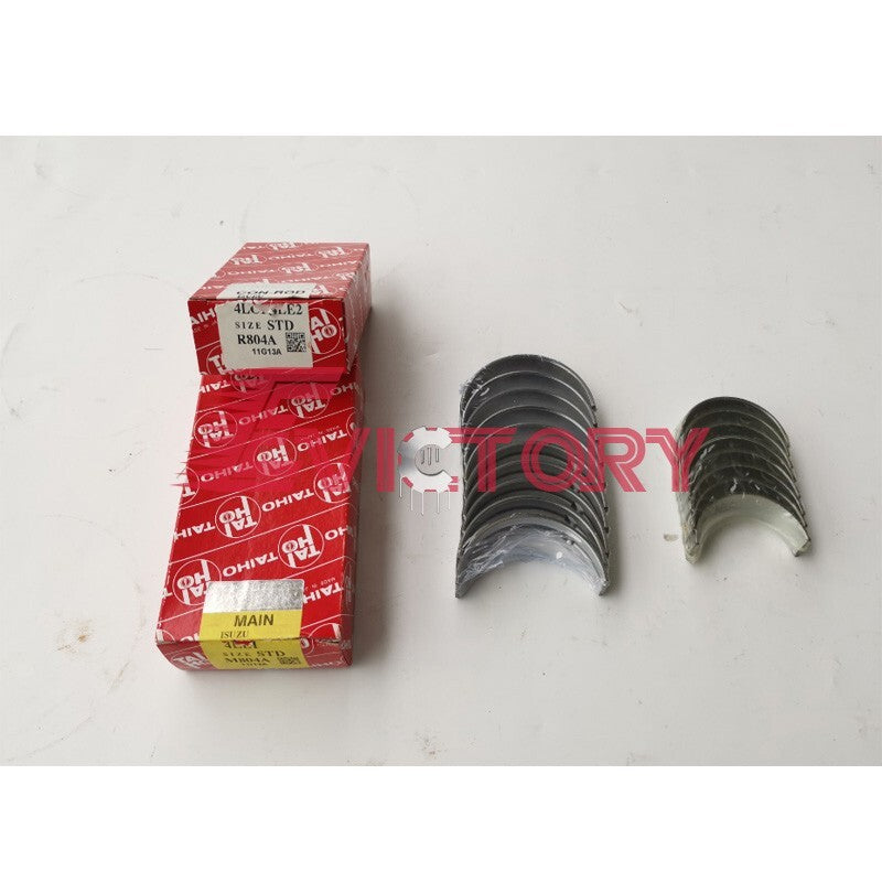 For Isuzu 4LE1 4LE2 crankshaft +  connecting rod + conrod bearing set