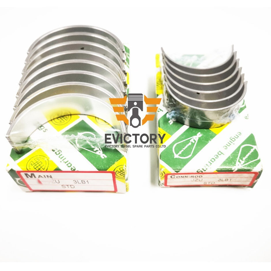 For ISUZU 3LB1 rebuild kit piston ring crankshaft conrod bearing