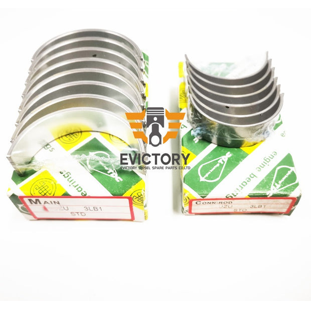 For ISUZU 3LB1 rebuild kit piston ring crankshaft conrod bearing