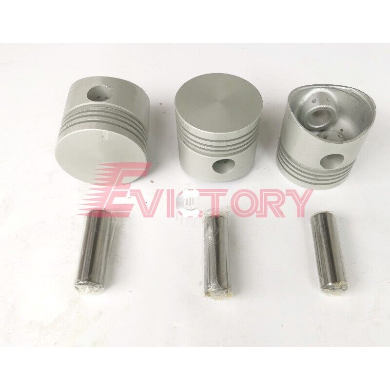 For Mitsubishi K3C rebuild repair kit piston ring cylinder gasket head set