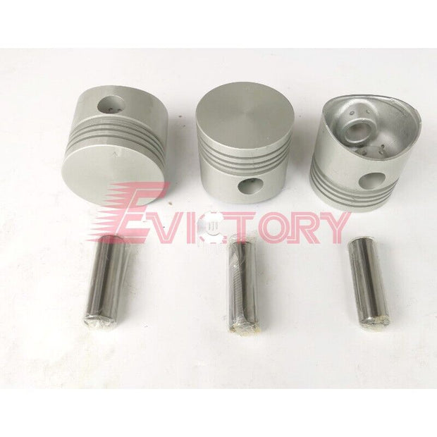 For Mitsubishi K3C rebuild repair kit piston ring cylinder gasket head set