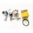 For Kubota  D902 Oversize Engine rebuild kit Piston ring +0.50 gasket bearing