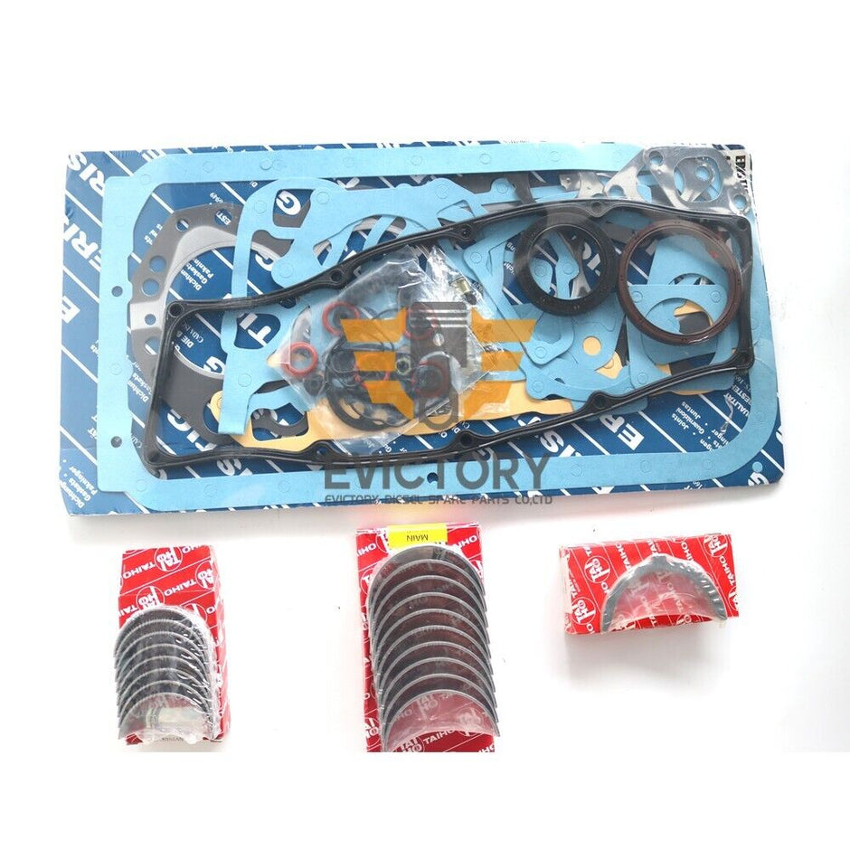 For Forklift engine SD25 rebuild overhaul kit piston + ring gasket bearing