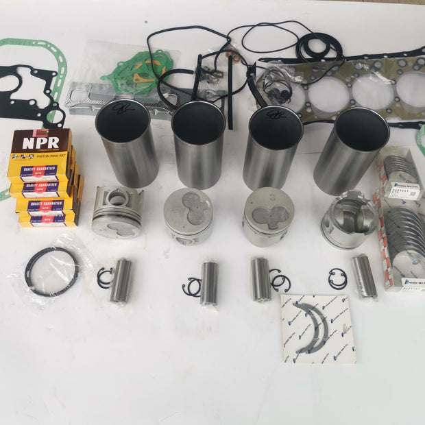 For Shibaura N844 N844T N844-T rebuild kit piston ring cylinder liner gasket brg
