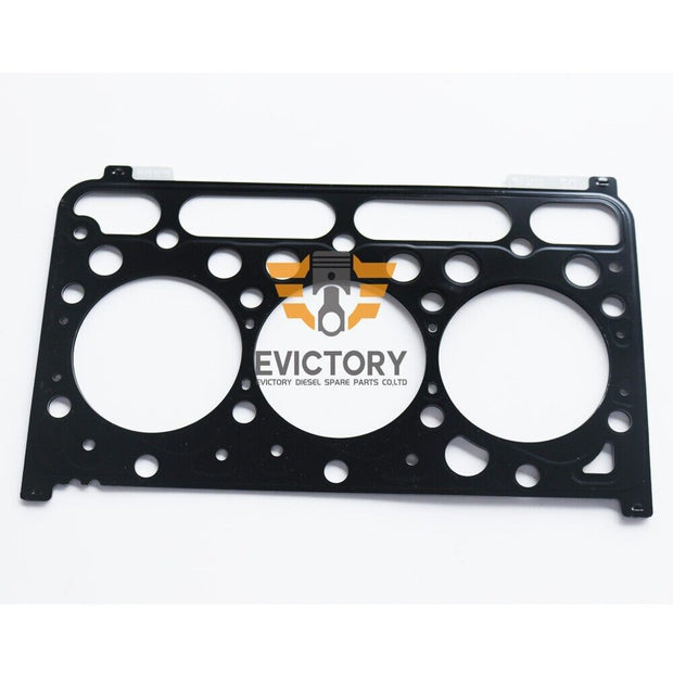 For Kubota D1703 rebuild kit piston + ring + cylinder head gasket set