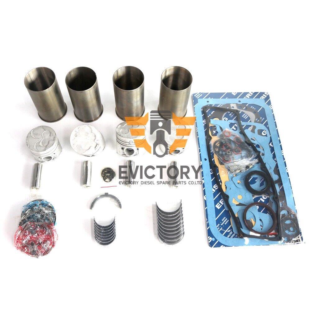 Forklift SD25 rebuild overhaul kit valve piston + ring liner gasket bearing