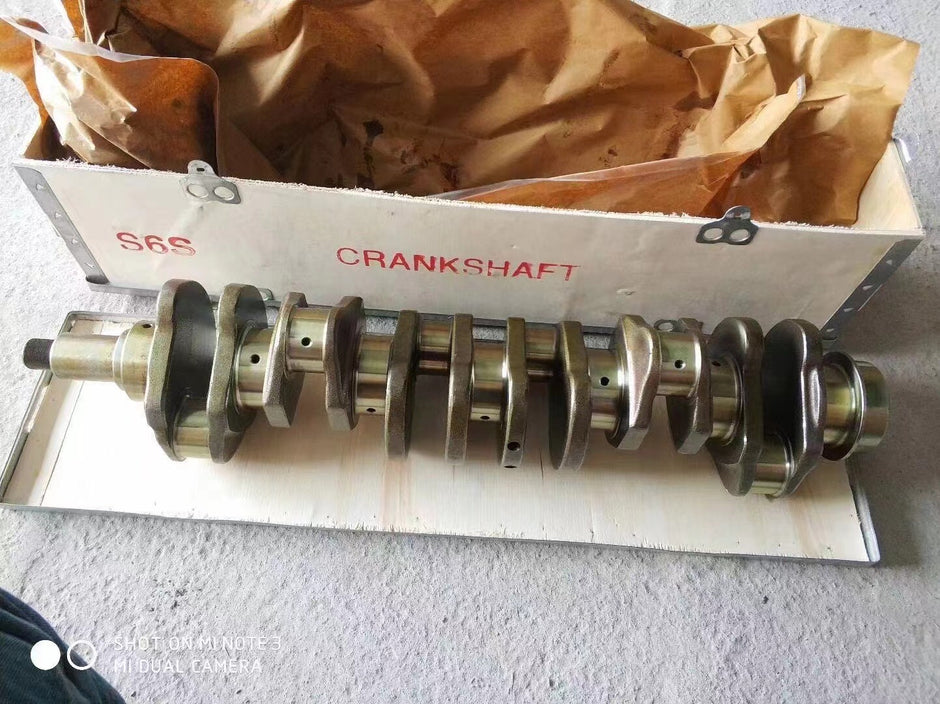 For Mitsubishi S6SD S6S Crankshaft forklift engine parts