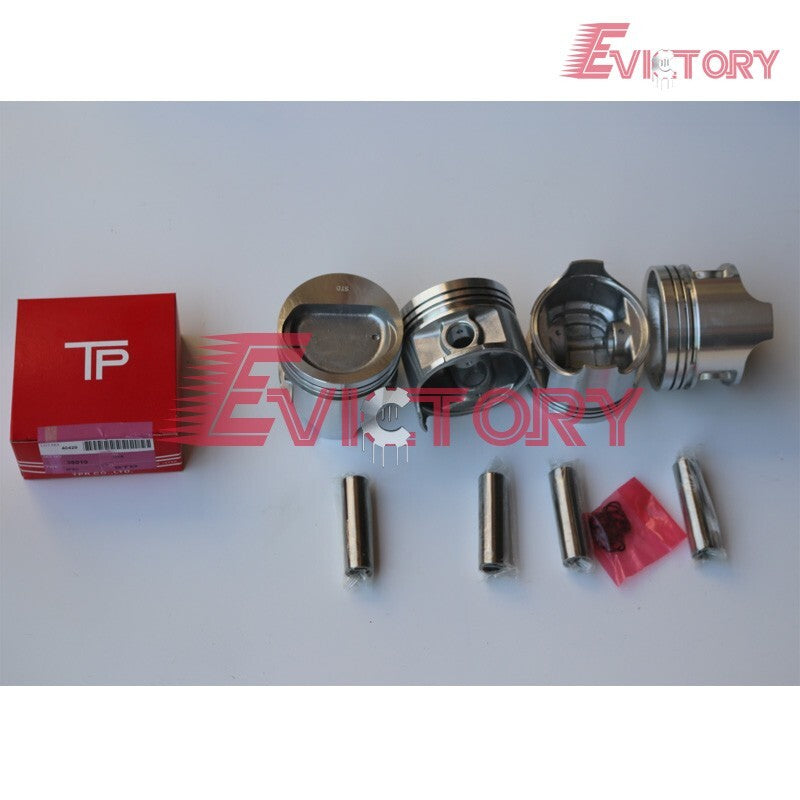 For Nissan TCM Forklift K25 rebuild kit Cylinder head + piston+ring +gaskets