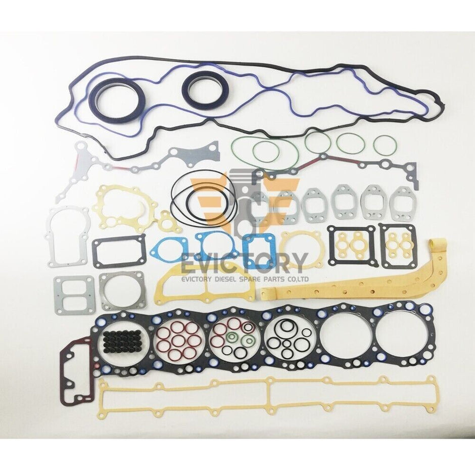 For Hino Engine J08C J08CT J08C-T rebuild Kit Piston ring + full gasket kit