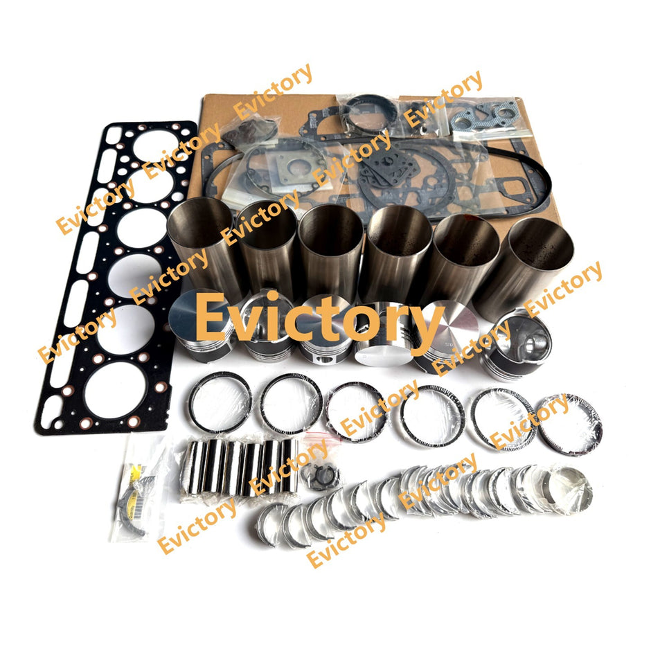 S2600 Overhaul Rebuild Kit For Kubota Engine Repair Parts Piston Ring Bearing