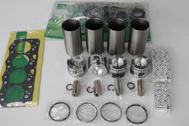 For Isuzu 4JJ1 4JJ1-X 4JJ1-T 4JJ1T rebuild overhaul kit + Conrod 4pcs con rod