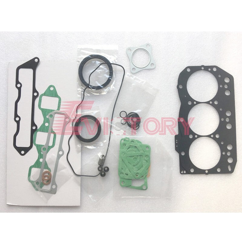 For Yanmar 3TNE82 3TN82E 3TNE82A rebuild kit + water pump SK35SR Excavator