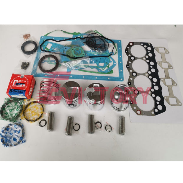 For Mitsubishi S4Q-1 S4Q S4Q2 S4Q-2 oil pump overhaul kit piston ring gasket