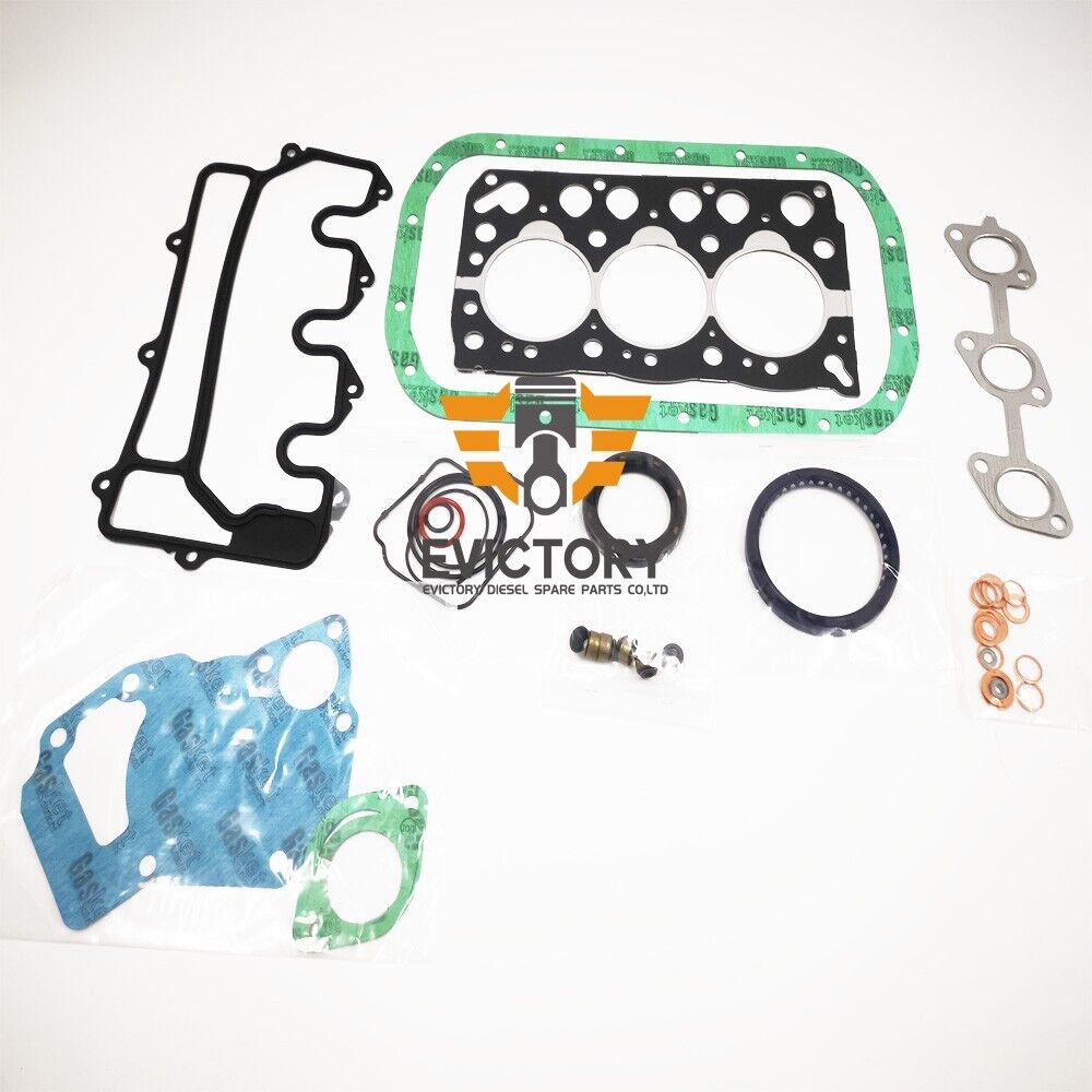 For Isuzu 3LB1 engine overhaul kit piston ring + full gasket kit