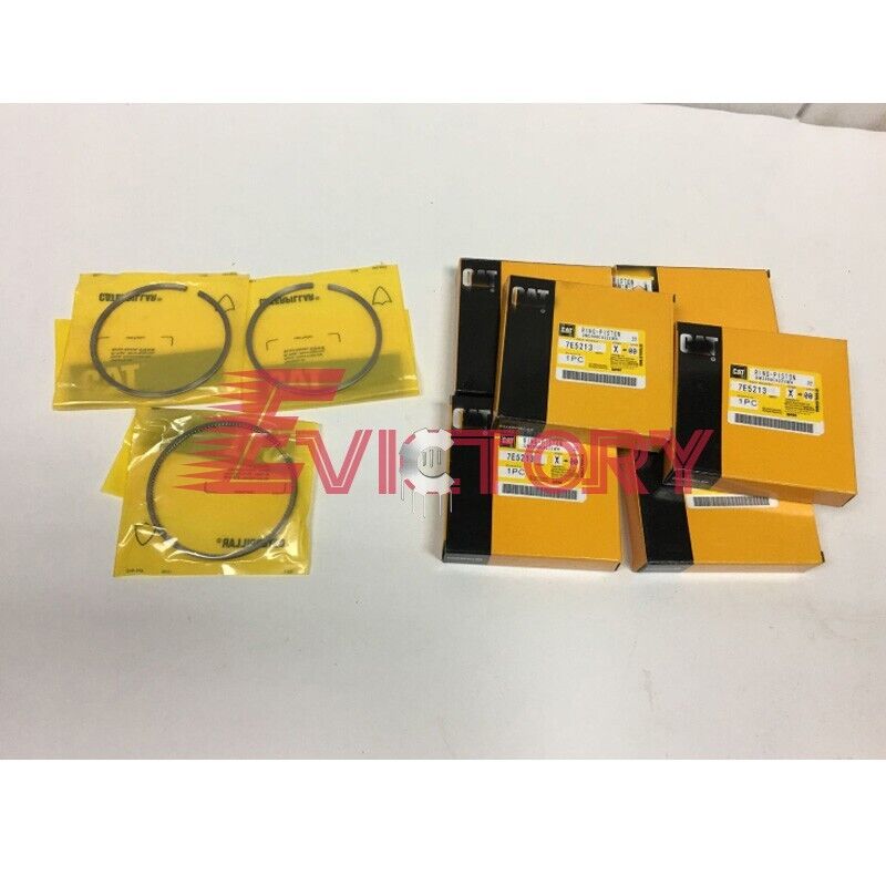 for Caterpillar 3306 piston ring + cylinder gasket kit excavator engine parts