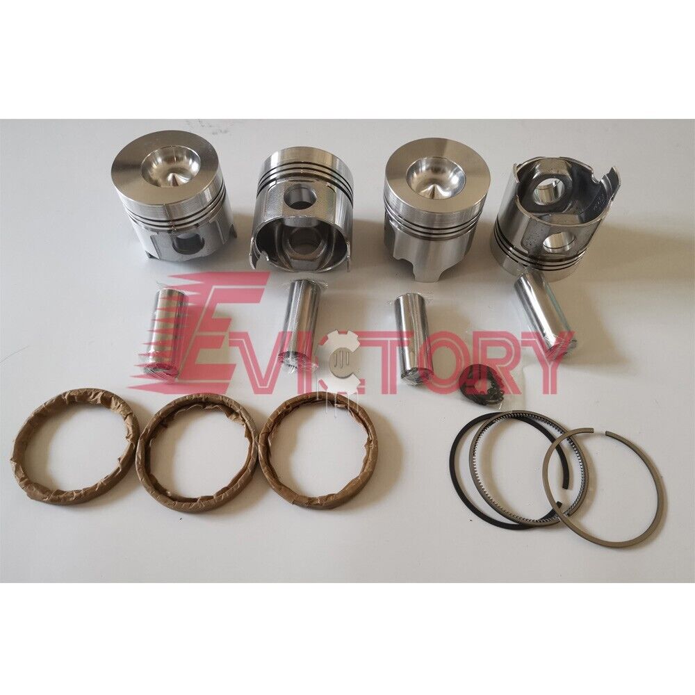 For YANMAR 4D84-3 4D84-2 4D84-1 rebuild kit piston bearing gasket valve guide