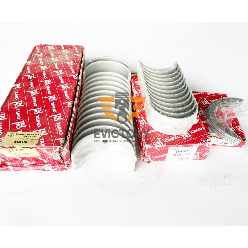 For toyota 2D overhauul rebuild kit piston ring crankshaft conrod bearing