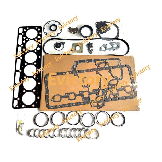 For kubota S2600 overhaul rebuild kit piston ring gasket bearing engine tractor