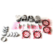 For KUBOTA V1405 repair rebuild kit crankshaft conrod bearing + piston +ring set